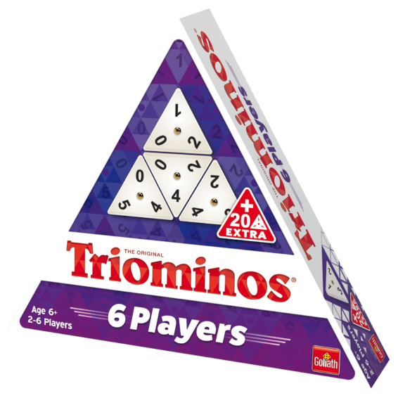 Triominos de Luxe Board Game Used